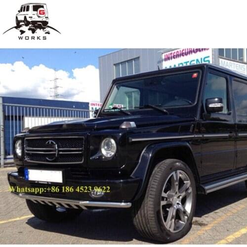 G Class w463 g500 g63 g350 front bumper lower guard for g wagon stainless steel W463 Chassis guard
