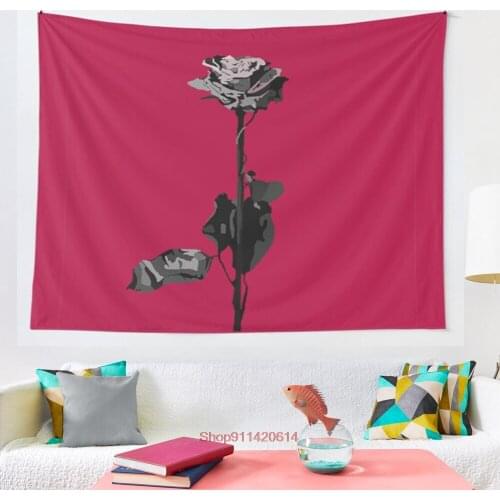 Deadroses Blackbear tapestry Mosaic Style Hippie Boho Wall Tapestries Mandala Fabric Mat Living Room Decor