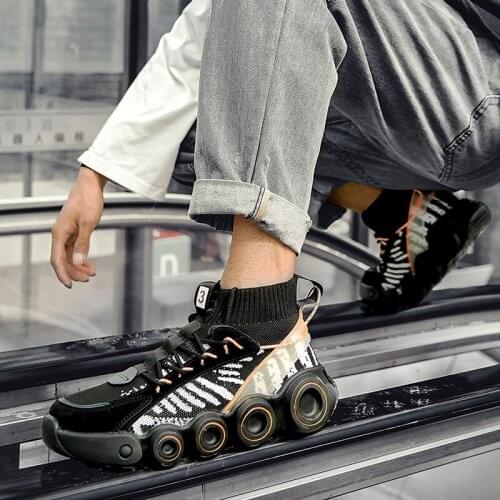 Men Casual Shoes High Quality Trend Man Fashion Sneaker 2021 Spring Outdoor Breathable New Mesh Shoes Round Toe Style Size 39-44