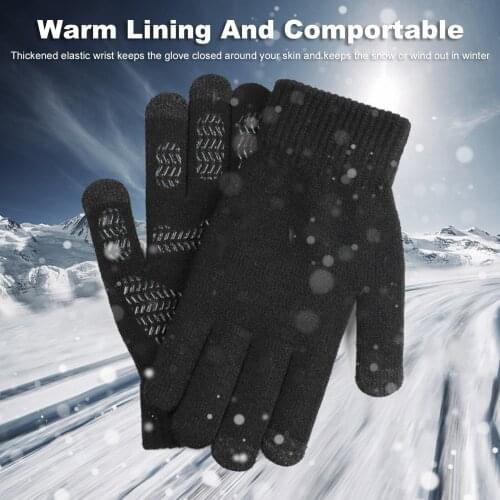 Cold-proof Ski Gloves Gloves Cycling Warm Gloves For Touch screen Cold Weather Windproof Anti Slip Motorcycle Riding Gloves