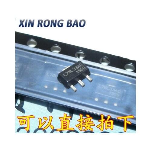 10pcs L78L33ACUTR SOT-89 L78L33AC SOT89 L78L33C SOT 78L33 L78L33 Voltage Regulator Chip