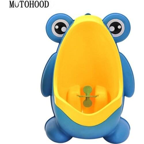 Cute Frog Baby Potty Toilet Urinals Boy Assento Sanitario Infantil Children Potty Toilet Training Kids Urinal Plastic Trainers