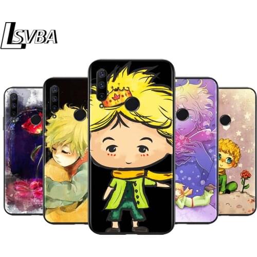 Cute Little Prince for Huawei Honor 30 20S 20 10i 9S 9A 9C 9X 8X 10 9 Lite 8A 7C 7A Pro Phone Case Black Cover