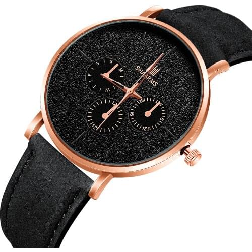 Fashion Mens Watches Top Brand Luxury Quartz Watch Men Casual Leather Waterproof Sport Watch Relogio Masculino reloj hombre