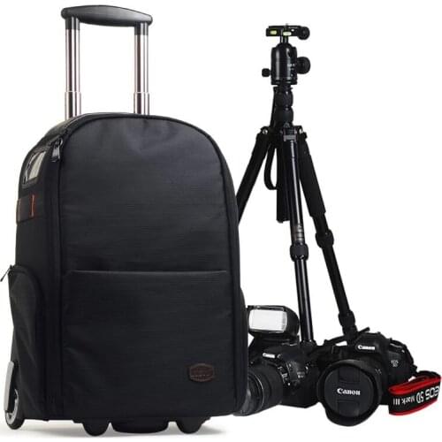 New Convenient photography Rolling Luggage Spinner Digital shoulder Suitcase Wheel camera Cabin Trolley High capacity Travel Bag