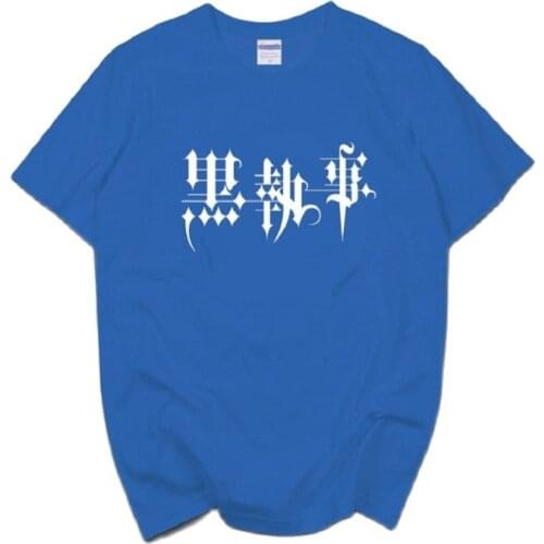 High-Q Unisex Anime Cos Black Butler Cotton Casual T-Shirt Tee T Shirt