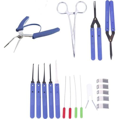 Professional Locksmith Klom Broken Key Extractor Tool Key Remove Tool for Home Door Lock and Car Door Lock