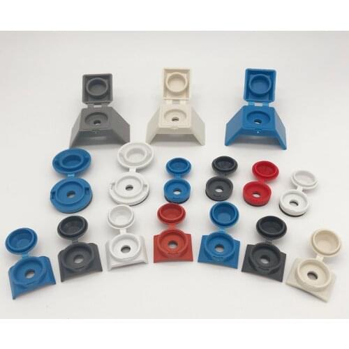 Self drilling screw waterproof cap cover roofing bolt cover protector fold snap cap button
