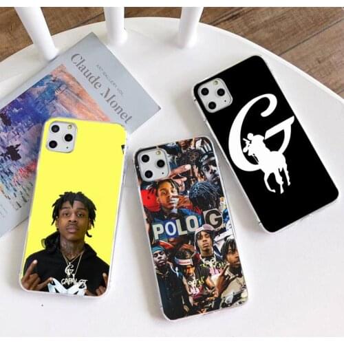 American Rapper Polo G PoloG Phone Case For iphone 12 11 Pro Max Mini XS Max 8 7 6 6S Plus X 5S SE 2020 XR Silicone Soft cover