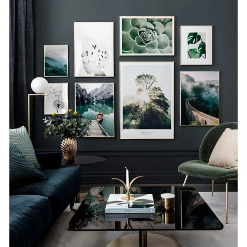 Nordic Landscape Poster Photography Canvas Wall Art Canvas Painting Posters And Prints Wall Pictures For Living Room Decor