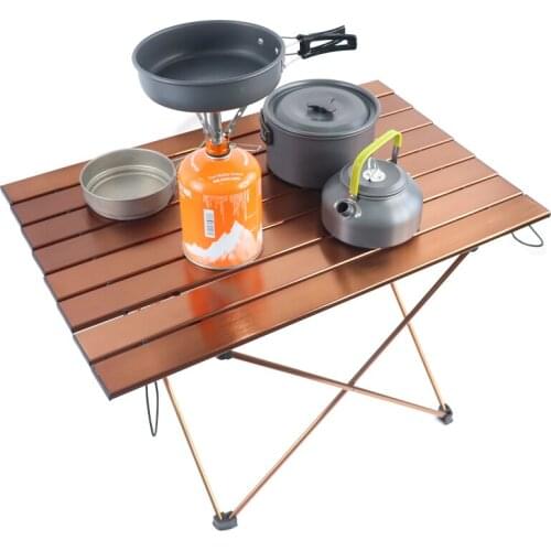 Folding Camp Table Large Portable Camping Table And Carrying Bags For Indoor And Outdoor Picnic