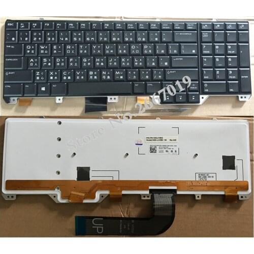 CH New Replace laptop keyboard For Dell Alienware M17X R5 M18 R3 backlight