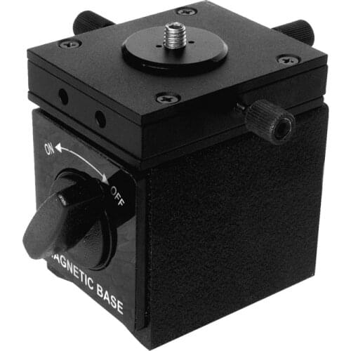 Switch Magnetic Base Table Base Two-dimensional Translation Fine-tuning V-shaped Magnetic Stand Tripod Dial Indicator Base