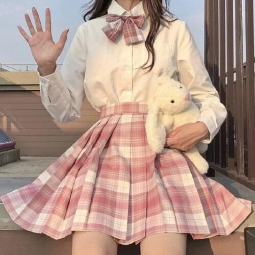Mini Skirt Plaid Women Pleated Skirt Bow Knot Summer High Waist Preppy Girls Dance Cute A Line Harajuku Sexy Japan Faldas