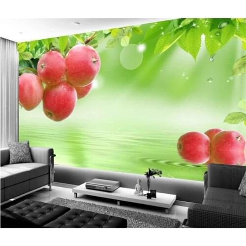 Custom 3D Photo Wallpaper Fresh Fruit Large Wall Painting Restaurant Living Room Sofa TV Background Mural Wallpaper WallCovering