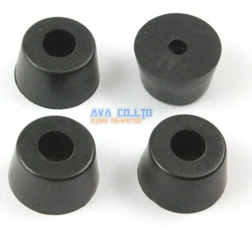 48 Pieces 21x15x12mm Rubber Feet Pad Furniture Chair Leg Protector Glide Pad