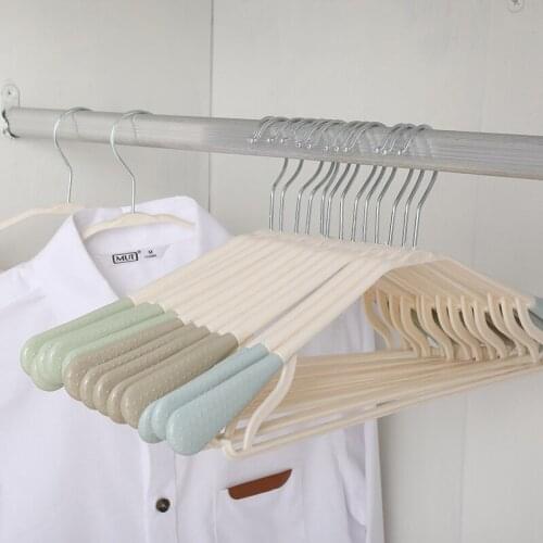 5/10PCS Closet Organizer Drying Rack Adult Clothes Rack Anti-slip Plastic Clothes Windproof Invisible Hangers Wardrobe Storage