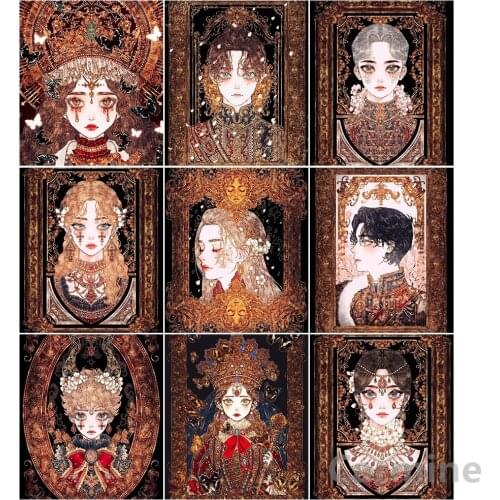 Classical Portrait DIY 5D Hight Quality Diamond Painting Cross Stitch Embroidery Picture Full Round&Square Drill Home Decor