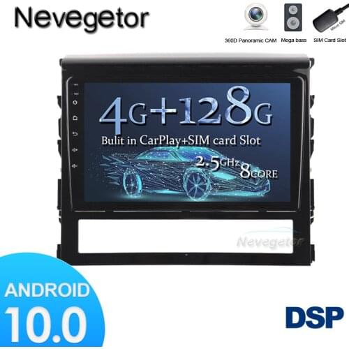 Android 10.0 Car DVD Navi GPS Player for Toyota Land Cruiser 11 200 LC200 2016 2017 2018 2019 k3 k5 k6 DSP 4G Radio Multimedia