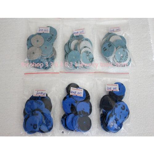 Free Shipping Round Sandpaper Sheet Sanding Discs Round Shape for Polishing 100pcs 320-600 Grits Power Random Orbit Sanders