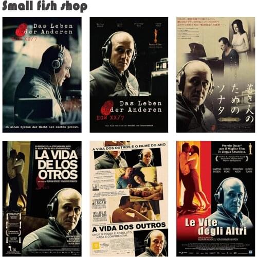 Das Leben der Anderen Home Furnishing decoration Kraft Movie Poster Drawing core Wall stickers