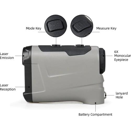 E.T Dragon Shooting Rangefinder Hunting Laser Range Finder Monocular Rangefinder for Hunting and Shooting