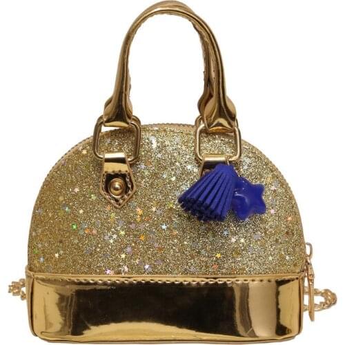 Mini Womens Shoulder Bag Fashion Change Chain Diagonal Bag Mini Sequin Portable Shell Bag Handbag Key Handbags