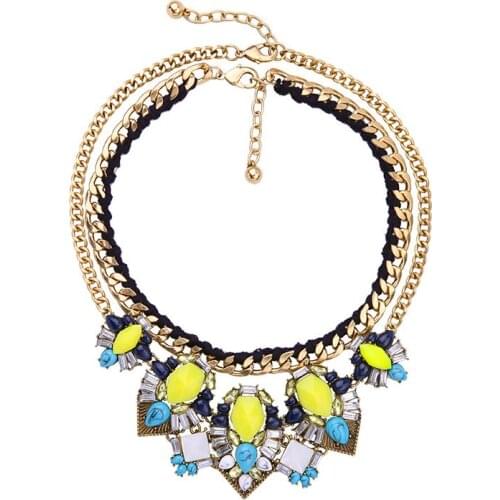 Joolim Jewelry Wholesale Trendy American & European Style Jewelry Statement Necklace Daily Jewelry