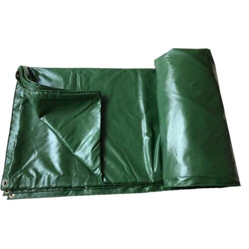 Customize 400g/sqm 1.5x2 green outdoor waterproof Polyester PVC canvas , rain tarpaulin, truck tarpaulin. tent sunshade cover