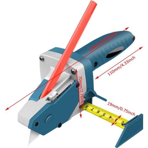 Gypsum Board Cutter Plasterboard Edger Scriber Drywall Automatic Cutting Artifact Cutter Tool Scale Home Woodworking Hand Tools