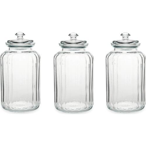 Pasabahce 96393 Viva Glass Jar 3'lü 2500 cc
