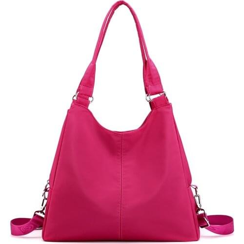 2021 New Fashion Messenger Bag Women Shoulder Bag Nylon Handbag Large Capacity Small Fashion Womens Tote Shopping Bag