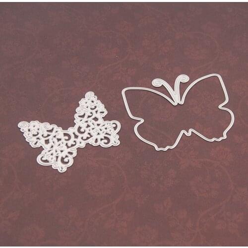 Die Cutting dies butterfly border metal craft paper die Scrapbooking/DIY Embossing mould Easter New Year