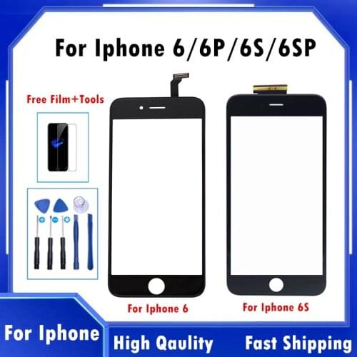 High Qaulity Touchscreen Panel Glass For Iphone 6 6S PLUS Touch Screen Sensor Digitizer Lens For Iphone 6 Replacement Parts