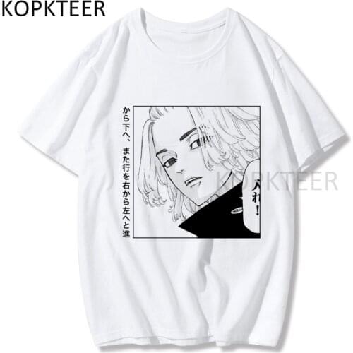 Funny Anime T-shirts Tokyo Revengers Manga T Shirt Cartoon Men Women T-Shirt Harajuku Vintage Novelty Streetwear Summer T-shirts