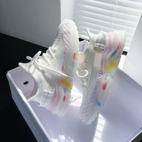 2021 Woman Sneakers Womens Shoes Ladies Casual Breathable Female Vulcanized Shoes Lace Up Woman Comfortable Walking Shoes