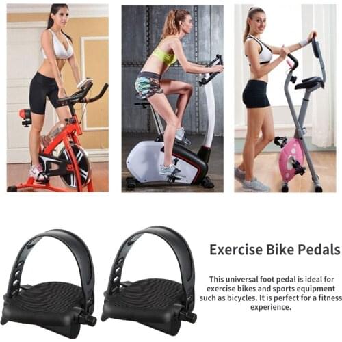 1 Pair Exercise Bike Belts Bicycle Pedal Straps Generic For Most More Stationary Cycling Fix Bands Tape Fitness Method