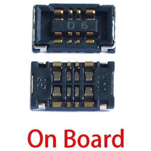 2PCS Battery FPC Connector Port On Logic Board For Samsung Galaxy A12 A125F DS Note7 N930 N930F N935 Plug Clip Holder On Flex