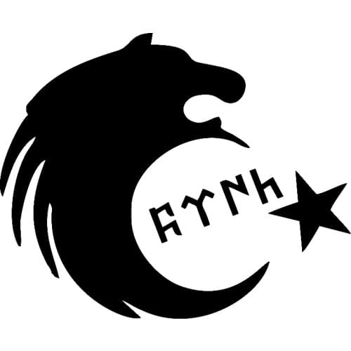 Car Stickers Decor Motorcycle Decals Decal Wolf Moon Star Decorative Accessories Creative Sunscreen Waterproof PVC