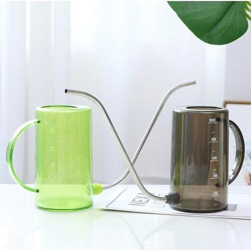 Plastic Watering Can Long Mouth Watering Pot Fertilizing Watering Gardening Tools for Flower Plants