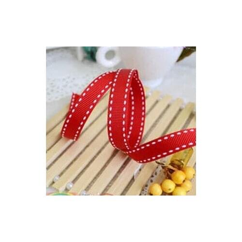Free shipping red white jumper dashline rib knitting belt ribbon snack cookie gift box decoration party favors