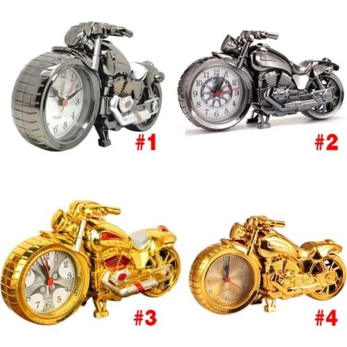 Motorcycle Alarm Clock Shape Creative Retro Gifts Upscale Furnishings Boutique