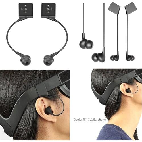 VR Headset for Oculus Rift / Rift CV1 VR Glasses Replacement Headphones In-ear Earphone Headsets Replacement Accessories Parts