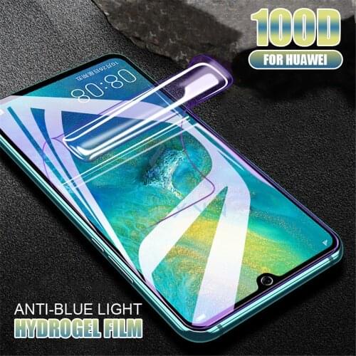 Screen Protector Hydrogel Film For Huawei Honor View 30 20 Pro 20S X10 Protective Film For Huawei P30 P40 Lite Pro Not Glass