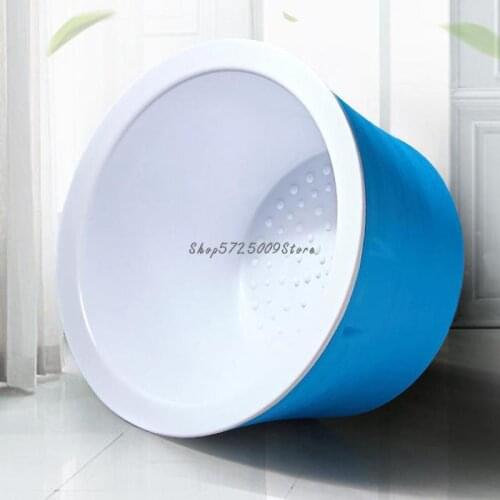Foot Soaking Bucket Insulation Foot Soaking Basin Household Footbaths Foot Soaking Bucket Thicker than Calf Non-electric Foot So