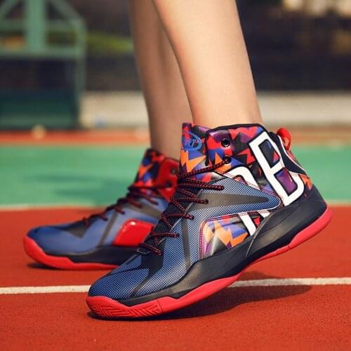 2020 New Hot Basketball Shoes Comfortable High Top Gym Training Ankle Boots Outdoor Men Sneakers Athletic Sport Shoes for Women