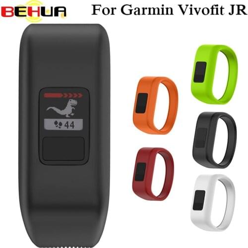 Soft Silicone Wrist Bracelet Band Strap for Garmin Vivofit JR active wear tracker Fitness Smart Band Bracelet Watch Wristband