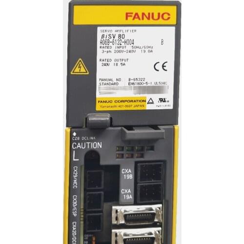 FANUC A06B-6132-H004 SERVO DRIVE AMPLIFIER MODULE Beta