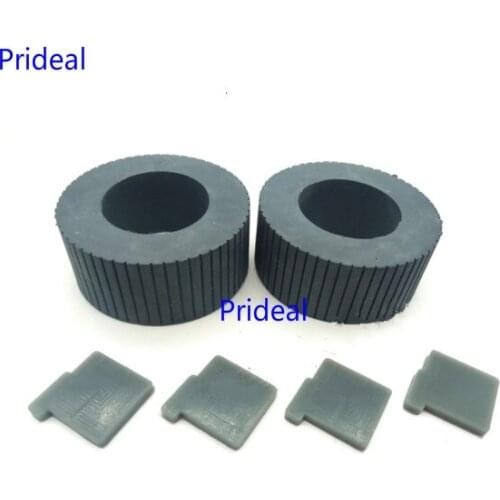 Prideal 5sets New pick up roller and pad for fuji Fi5530C FI5530C2 FI4530 Scanner pick up roller tire and pad