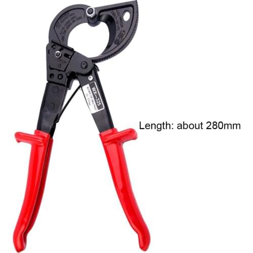Ratchet Electrician Crimping Pliers Scissors Cable Cutter Tool Wire Stripper Optimized Shape Precision Blade Neat Smooth